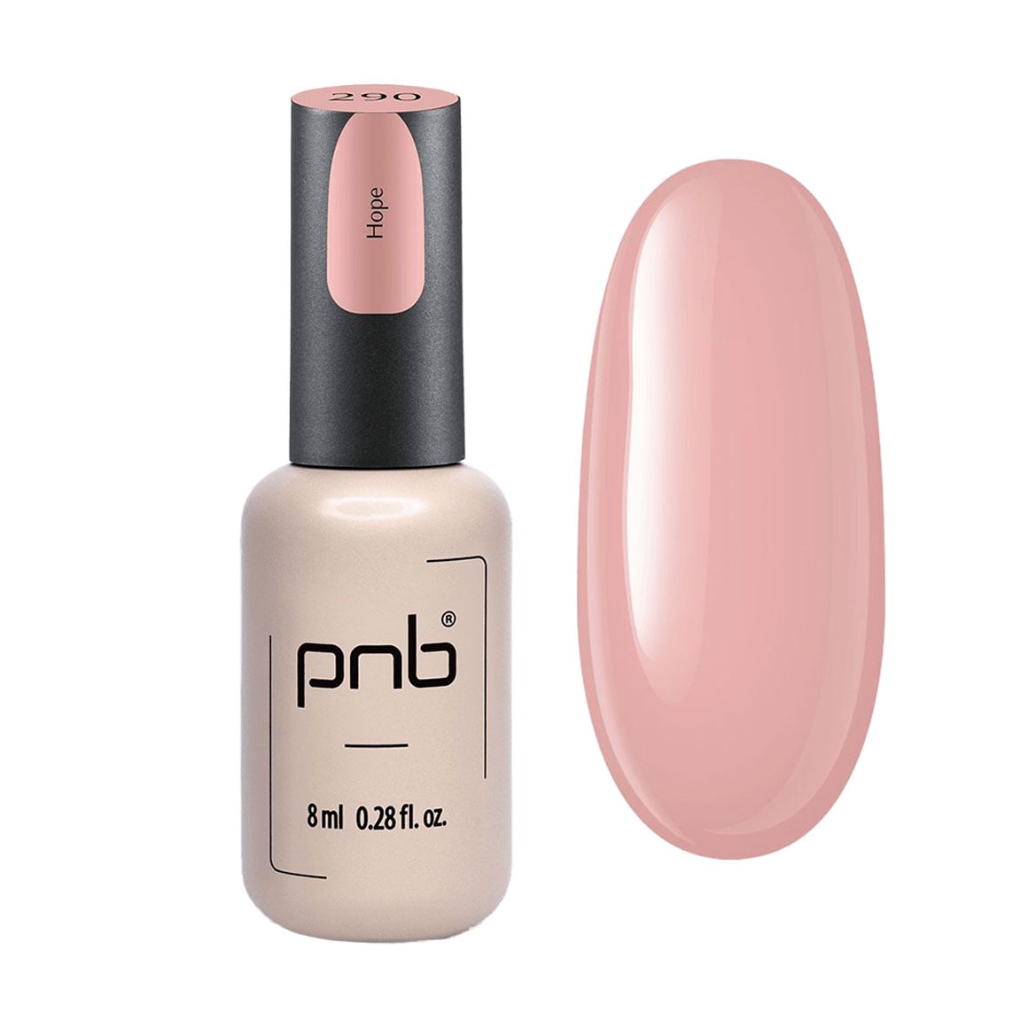 Гель-лак для нігтів PNB Gel Polish UV/LED 290 Hope, 8 мл